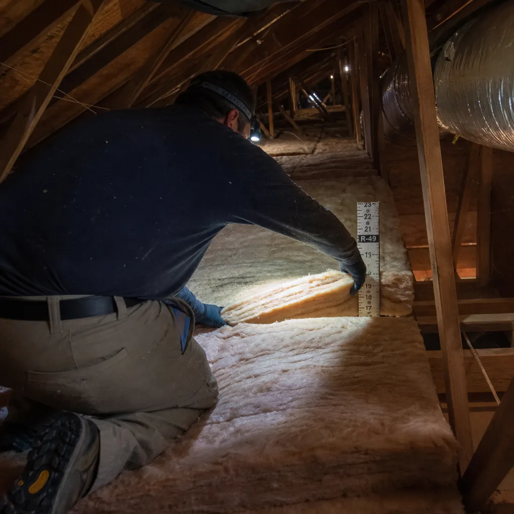 Attic Insulation in Kyle